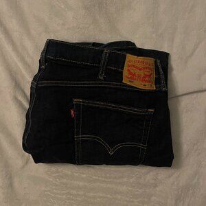 Dark Wash Men's Levi Jeans